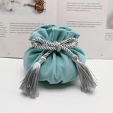 Velvet Drawstring Bag 12x17cm MP3 Jewelry Pouch
