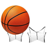 Acrylic Basketball Display Stand Base for Sports Accessories