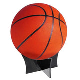 Acrylic Basketball Display Stand Base for Sports Accessories