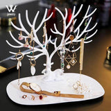 Pink Rose Red Deer Jewelry Set Display Cases