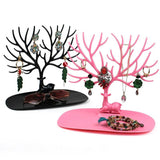 Pink Rose Red Deer Jewelry Set Display Cases