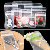 50pcs Thicken Self Sealing OPP Bags Transparent Plastic Storage Pouch