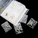 Self Sealing Adhesive Pouch PVC Bag for Jewelry Storage