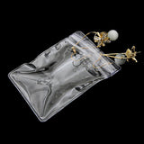 Self Sealing Adhesive Pouch PVC Bag for Jewelry Storage