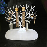 Coral Jewelry Set Display Stand Storage for Women