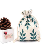 5pcs Small Cotton Bags 10x14 13x18 15x20cm Wedding Drawstring Gift Pouches