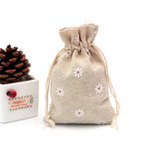 5pcs Small Cotton Bags 10x14 13x18 15x20cm Wedding Drawstring Gift Pouches