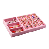 Jewelry Storage Tray Bracelet Earring Holder Organizer Display Stand