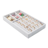 Jewelry Storage Tray Bracelet Earring Holder Organizer Display Stand