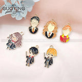 10PCS Magic School Charm for Necklace Bracelet DIY Jewelry Keychain Charm