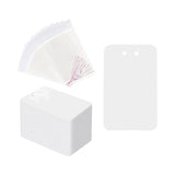 100x Keychain Display Cards with Self Sealing Bags