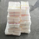 500pcs Transparent Self Adhesive Plastic Bags for Jewelry Packing