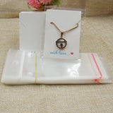 50pcs Earring Display Cards Jewelry Cardboard Hot 5x7cm