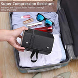 5-Slot Sunglasses Storage Box Portable Foldable Case