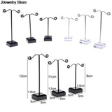 Clear Acrylic Stud Earring Display Rack Organizer Holder Hook Hanger