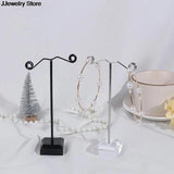 Clear Acrylic Stud Earring Display Rack Organizer Holder Hook Hanger
