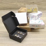 DIY Paper Jewelry Display Box Set for Necklaces and Earrings
