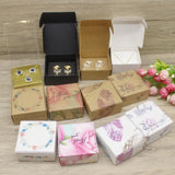 DIY Paper Jewelry Display Box Set for Necklaces and Earrings