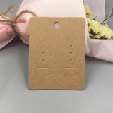 50pcs Earring Display Cards for Hanging Earrings Studs Eardrops