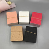 50pcs Earring Display Cards for Hanging Earrings Studs Eardrops