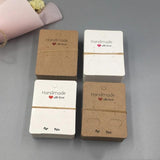 50pcs Earring Display Cards for Hanging Earrings Studs Eardrops