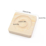 Wood Bangle Bracelet Earings Rings Jewelry Wrist Watch Display Rack Holder