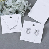 350gsm Cardboard Jewelry Display Cards