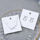 350gsm Cardboard Jewelry Display Cards
