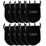 10PCS Flannel Bag Pouch Jewelry Organizer Packaging
