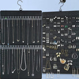 Double Sided Jewelry Hanging Organizer Storage Bag