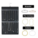 Double Sided Jewelry Hanging Organizer Storage Bag