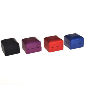 LED Lighted Ring Wedding Engagement Display Stand Organizer Bag