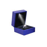 LED Lighted Ring Wedding Engagement Display Stand Organizer Bag