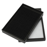 100 Slots Ring Jewelry Display Tray Show Case Organizer Box Storage Holder