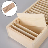 Wood Headband Holder Hair Accessory Scrunchie Chains Bracelets Stand