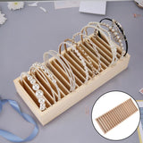 Wood Headband Holder Hair Accessory Scrunchie Chains Bracelets Stand