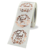 500 Thank You Sticker Roll Envelope Sealing Jewelry Packing Small Business