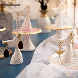 Fishtail Earrings Jewelry Display Stand Props Creative
