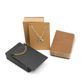 50pcs Jewelry Display Cards For Earrings Necklaces Packaging Cardboard Hang Tag
