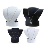 Velvet Jewelry Necklace Bust Earring Display Holder Stand