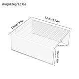 Acrylic Earrings Display Stand Transparent Showcase