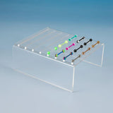 Acrylic Earrings Display Stand Transparent Showcase