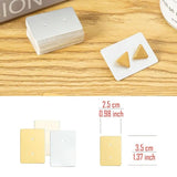 50 Pc Stud Hoop Earring Brooch Hair Jewelry Cards Display Organizer