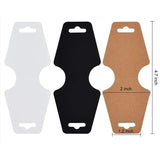 50pcs Necklace Bracelet Display Paper Card Holder Stand 12x5cm