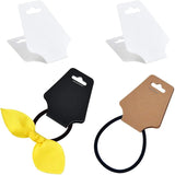 50pcs Necklace Bracelet Display Paper Card Holder Stand 12x5cm