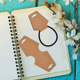 50pcs Necklace Bracelet Display Paper Card Holder Stand 12x5cm