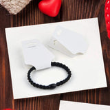 50pcs Necklace Bracelet Display Paper Card Holder Stand 12x5cm