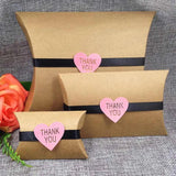 DIY Jewelry Ring Box Kraft Pillow Box