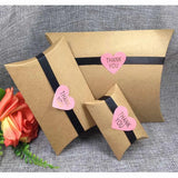 DIY Jewelry Ring Box Kraft Pillow Box