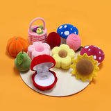 35 Shapes Velvet Ring Box Wedding Jewelry Display Holder